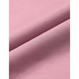 u.s. polo assn. Women Solid Crew Neck Cotton Blend Purple T-Shirt image 3