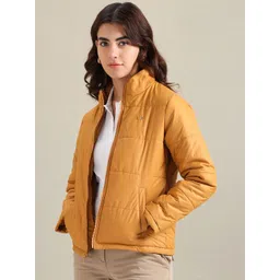 U.S. Polo Assn. Women Mock Collar Padded Jacket-picture-13