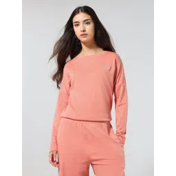 U.S. Polo Assn. Women Solid Pure Cotton Boat Neck T-shirt-picture-35