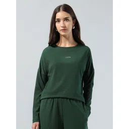 U.S. Polo Assn. Women Solid Round Neck Relaxed Fit T-shirt-picture-40