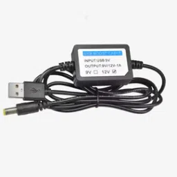 USB Power 5V 1A to 12V DC Step-Up Converter Cable with 2.1×5.5mm Connector-picture-42