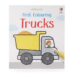 Usborne First Colouring Trucks - English-picture-18