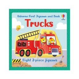 Usborne First Jigsaws Trucks - English image 1