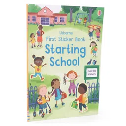 Usborne First Sticker Book Starting School - English-picture-21
