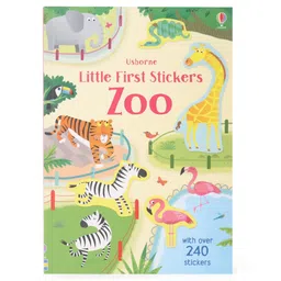 Usborne Little First Stickers Zoo Book by Holly Bathie - English-picture-38