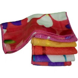USEME 1627 (COMBO) Soft Face Towel Handkerchief Soft Cotton hanky (set 6) Multicolor ["Multicolor"] Handkerchief-picture-13