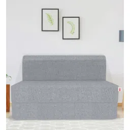 Acum (72x72) Foam 8 Inch 3 Seater Foldable Mattress In Grey Colour-image-4