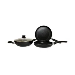 USHA SHRIRAM 3 Piece Non Stick Set - Black-image-27