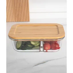 USHA SHRIRAM Borosilicate Glass Tiffin Box Lid - Brown-image-28