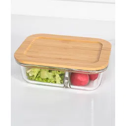 USHA SHRIRAM Borosilicate Glass Tiffin Box Lid  - Brown-image-30
