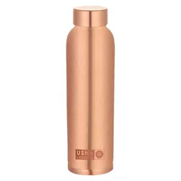 USHA SHRIRAM Pure Copper Water Bottle- 1000 ml-image-8