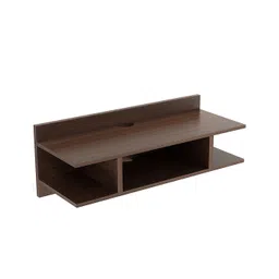 USHA SHRIRAM Wall Mount TV Cabinet with Set Top Box Stand - Brown-image-45