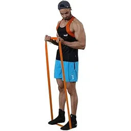USI UNIVERSAL THE UNBEATABLE Latex Loop Band, 1 Piece Level 1 Resistance Band, Exercise Latex Bands for Home Fitness, Yoga, Stretching and Strength Training, Latex Workout Bands for Men & Women-image-36