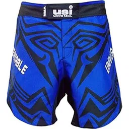 USI UNIVERSAL Tribal Shorts for Men (411VNB) (M) Blue/Black-picture-11
