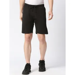 USMC Men Relaxed Fit Mid-Rise Sports Shorts-image-12