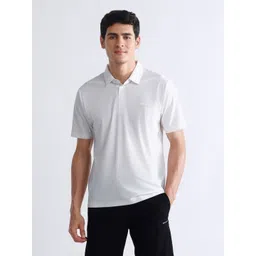 USPA Sport Men Solid Polo Collar Slim Fit T-shirt-picture-19