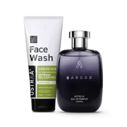 Ustraa Barood Eau De Parfum & Face Wash for Oily Skin - Set of 2-picture-13