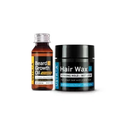 Ustraa Beard Growth Oil - Advanced & Hair Wax - Wet Look-picture-19