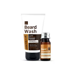 Ustraa Beard Growth Oil and Beard Wash Woody-picture-15