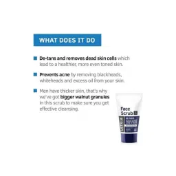 Ustraa Beard Growth Oil & De Tan Face Scrub image 5