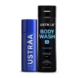 Ustraa Blue Deodorant & Body Wash Taurine-picture-17