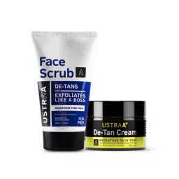Ustraa De Tan Face Scrub & Face Cream-picture-10