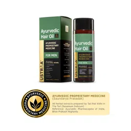 Ustraa Men Ayurvedic Hair Oil 200 ml image 3