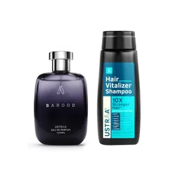 Ustraa Men Set of Barood Eau De Parfum 100 ml + 10x Stronger Hair Vitalizer Shampoo 250 ml-picture-32