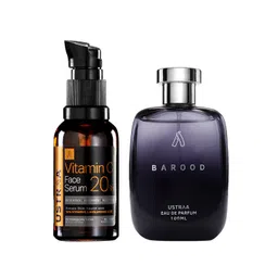 Ustraa Men Set of Barood Eau De Parfum 100 ml + 20% Vitamin C Face Serum with HA 30 ml-picture-31
