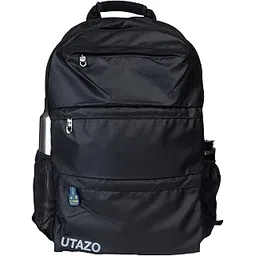 utazo - bags onboard Utazo Laptop Backpack for Men & Women | 15.6 Inch 30 L Laptop Bag & Tablet Compartment, Water Resistant Anti-Theft Pocket for College, Office, Travel, Sunglass Pocket, Bottle & Umbrella Holder, Black-picture-31