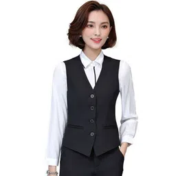 utf Self Design Women Waistcoat-picture-15