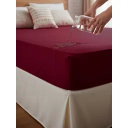 Utopia Bedding Maroon Terry Water Resistant Mattress Protector-picture-37