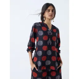 Utsa by Westside Black Badla Printed Tunic-picture-18