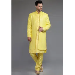 Utsav Fashion Embroidered Sherwani Set-picture-38