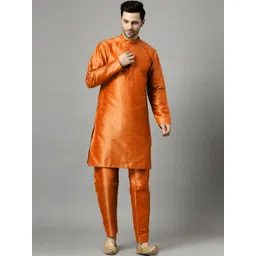 Utsav Fashion Men Regular Kurta with Pyjamas-picture-32