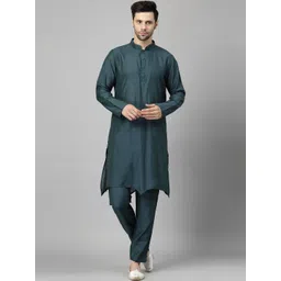 Utsav Fashion Men Regular Kurta with Trousers-picture-22