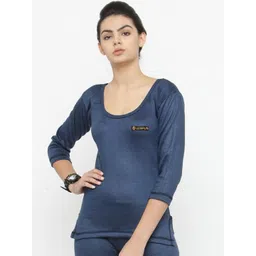 UZARUS Round Neck Cotton Thermal Tops-picture-20