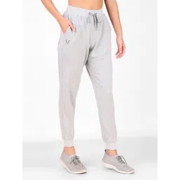 uzarus Women Solid Silver Track Pants-picture-14