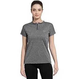 UZARUS Women's Half Sleeves Sports Gym T-Shirt-picture-33