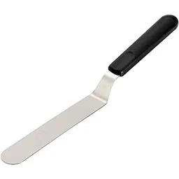 v bright Bend Cake Palette Knife 8 INCH Stainless Steel Cake Server image 1