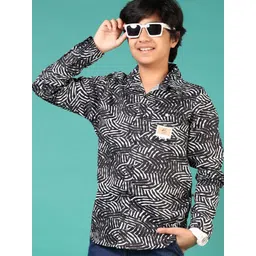 V-Mart Boys Animal Opaque Printed Casual Shirt-picture-19
