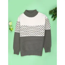 V-Mart Boys Checked Pullover-picture-36