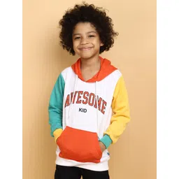 V-Mart Boys Colourblocked Hooded Sweatshirt-image-38