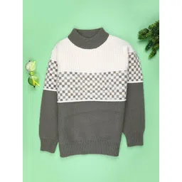 V-Mart Boys Colourblocked Pullover-picture-37