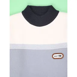 V-Mart Boys Colourblocked Pullover image 4
