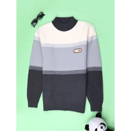 V-Mart Boys Colourblocked Pullover image 1