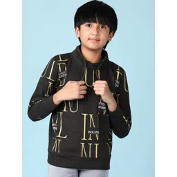 V-Mart Boys Cotton Typography Printed Pullover Sweatshirt-picture-14
