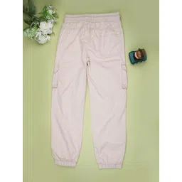 V-Mart Boys Jogger Fit Cotton Cargos image 4