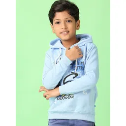 V-Mart Boys Printed Hooded Pullover Sweatshirt-picture-15