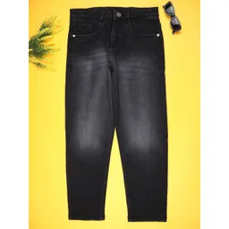 V-Mart Boys Regular Fit Mid-Rise Light Fade Stretchable Jeans-picture-38